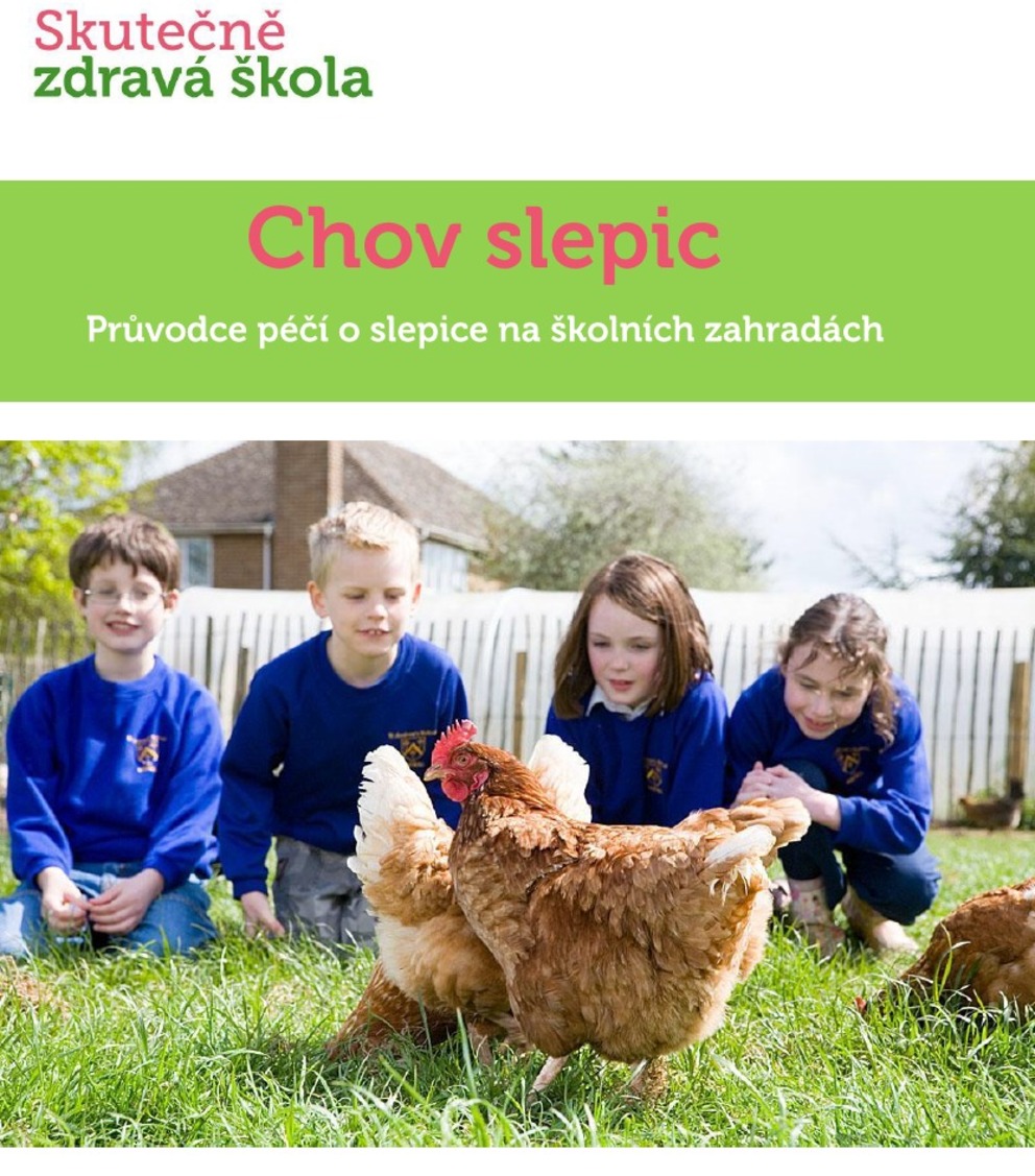 Chov slepic na školních zahradách