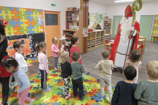 Mikuláš ve školce 1