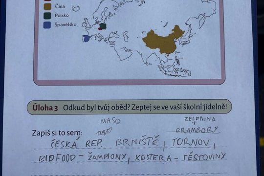 Cesta jídla na tvůj talíř Cesta jídla na tvůj talíř 1