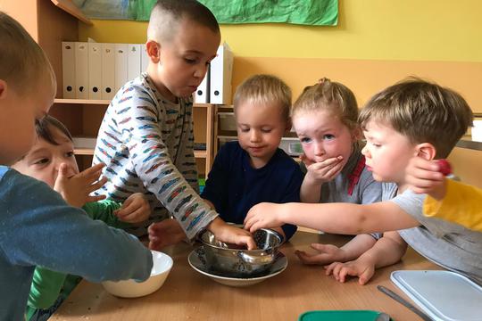 Chefs in Training- Yogurt Bark 1