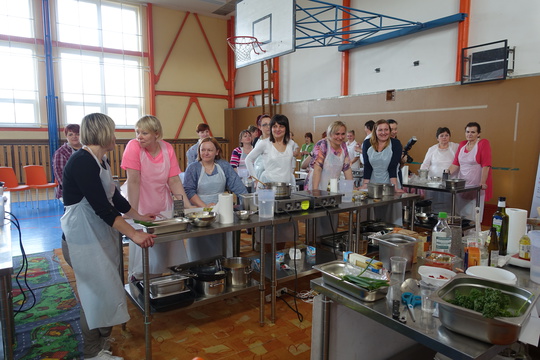 Praktický seminář pro kuchařky se konal v Ústí nad Orlicí díky donátorům Burzy filantropie a dalším sponzorům! 1