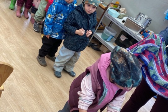 Svatý Martin v lesní školce 1