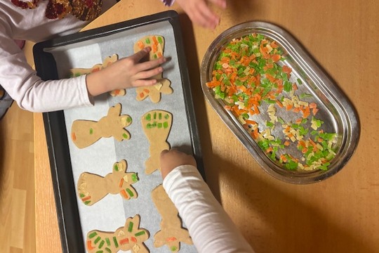 Pečení perníků na vánoční jarmark 1