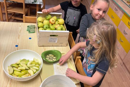 Vyrábíme šťávu z jablíček 1