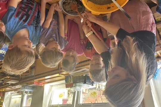 Výroba seeds bombs - Sluníčka 1