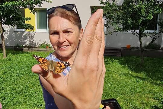 Užíváme si poslední krásné dny školního roku 1