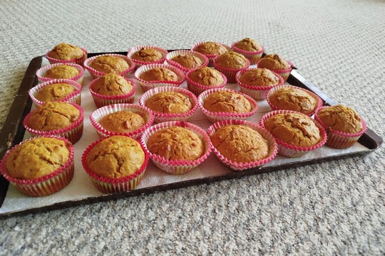 Zdravé mrkvové muffiny 1