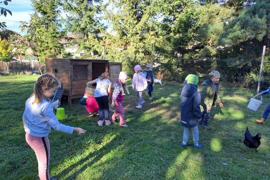 Společné projektové dny ZŠ a MŠ Bohuslavice jako cesta k praktickému vzdělávání a skutečným zkušenostem. 1