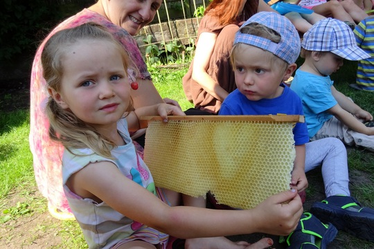 Návštěva včelaře a včel a rande se Studánkovou vílou 1