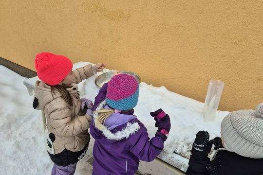 Zmrzlina ve sněhu 1