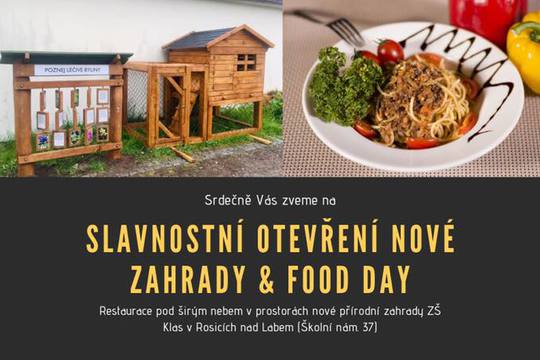 Otevření nové zahrady a Food Day 1