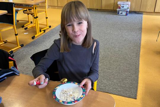 Mléko do škol v praxi – ochutnáváme, objevujeme, tvoříme 1