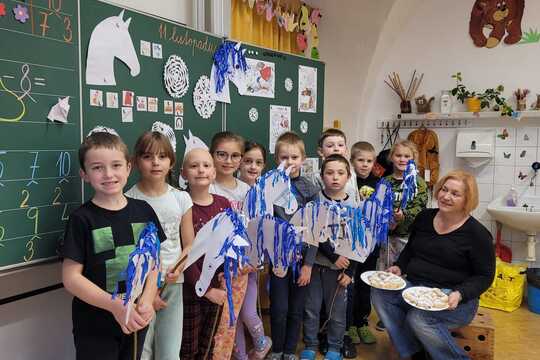 Svatomartinské rohlíčky v 1. a 2. ročníku 1