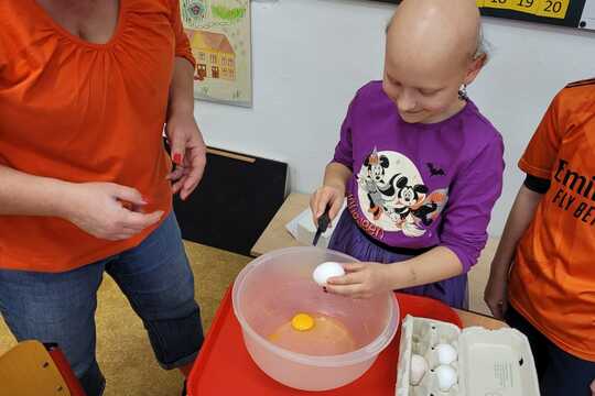 Halloweenské vaření a pečení v 1. a 2. ročníku 1