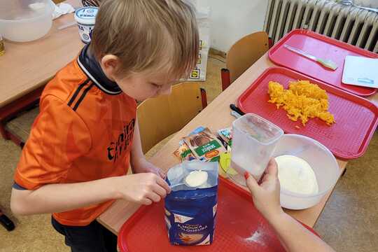 Halloweenské vaření a pečení v 1. a 2. ročníku 1