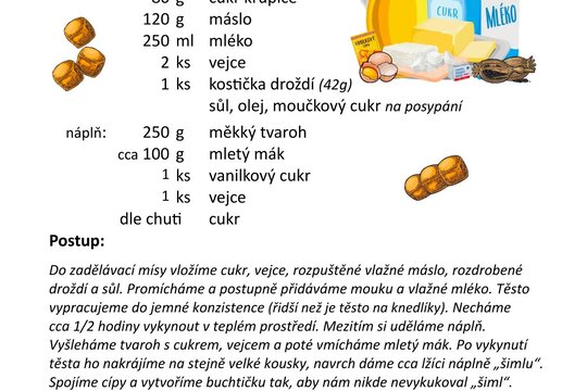 Buchty se "šimlem" 1