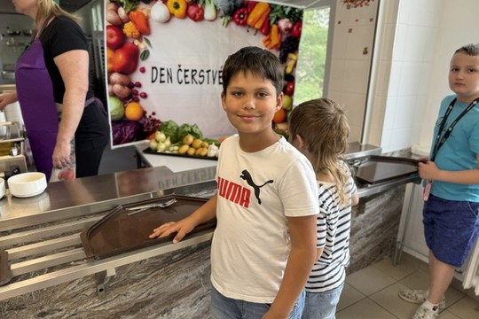 Den čerstvé zeleniny ve školní jídelně Den čerstvé zeleniny ve školní jídelně 1