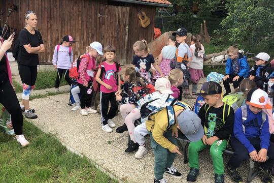 Dnešní výlet na farmu 1