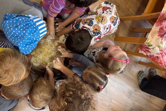 Oslava svátku sv.Martina u nás v Srdíčku  1