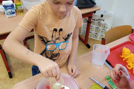 Halloweenské vaření a pečení v 1. a 2. ročníku 1