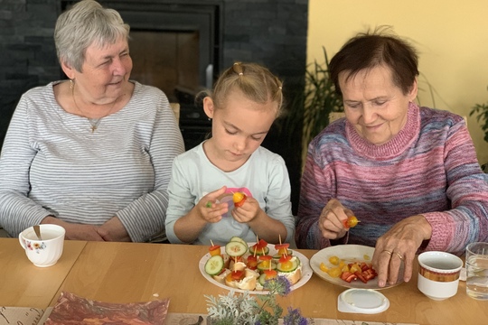 Zdravé jídlo spojuje generace 1