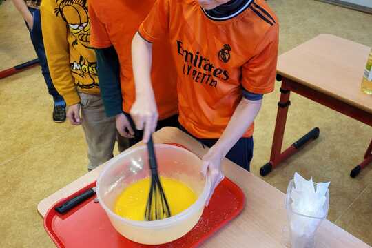 Halloweenské vaření a pečení v 1. a 2. ročníku 1