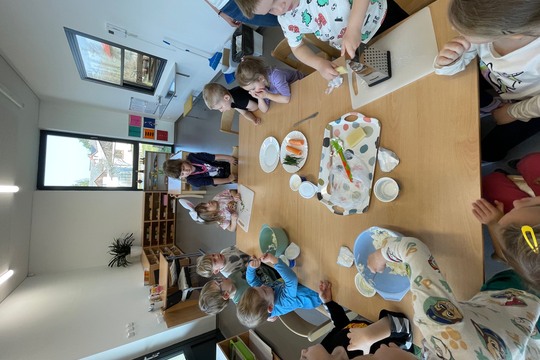 Pomazánky z rukou dětí 1