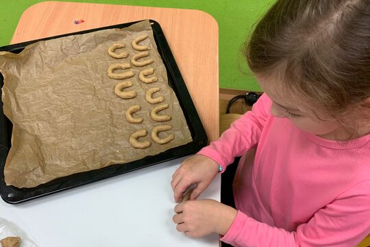 Družinové pečení vánočního cukroví  1