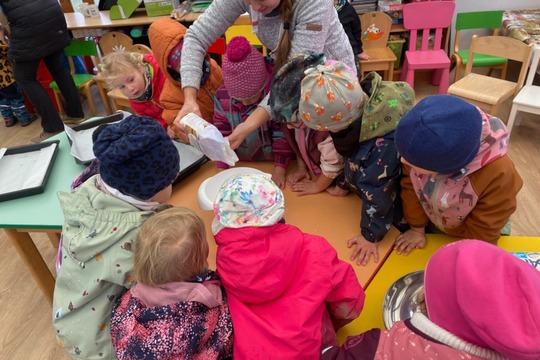 Svatý Martin v lesní školce 1