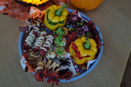 MŠ Sluníčko - Projekt ,,Halloween a Dušičky" 1