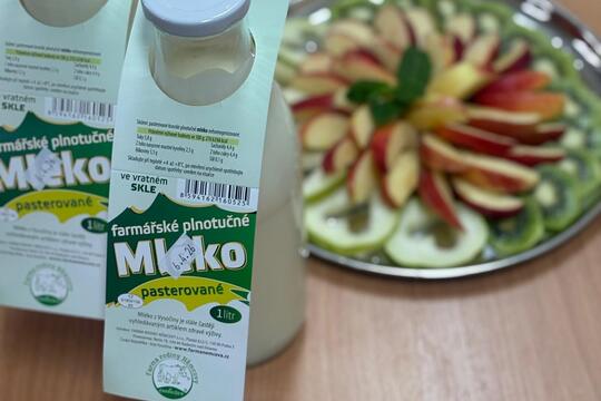 Farmářské mléčné výrobky 1