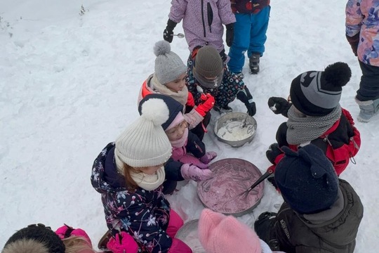 Sníh+ mráz + my = zmrzlina  1