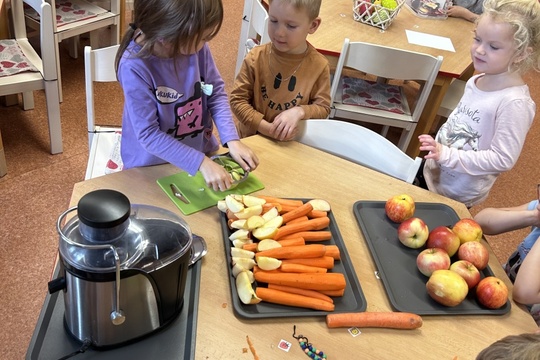 Křížaly z jablíček a zdravý fresh Křížaly z jablíček a zdravý fresh 1