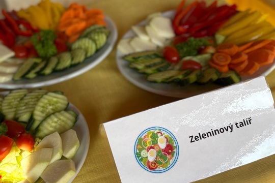 Společné ráno a raut školní jídelny  1