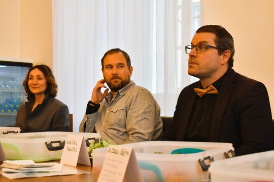 Slavnostní předávání bronzového certifikátu MŠ Alergo na radnici v Žatci 1