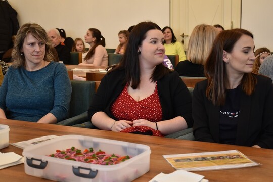 Slavnostní předávání bronzového certifikátu MŠ Alergo na radnici v Žatci 1