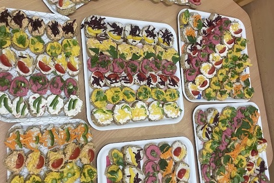 Pomazánka s červené řepy Pomazánka s červené řepy 1