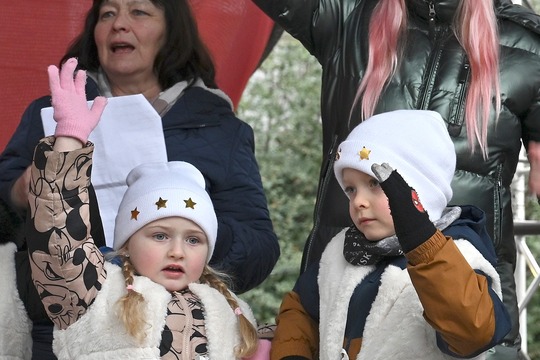 Vánoční vystoupení na Ústecké Vánoce 1