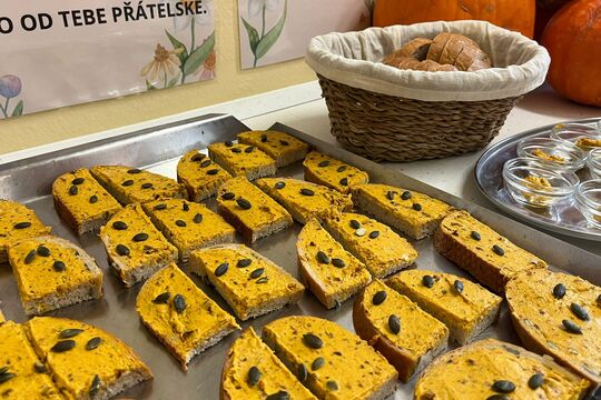 Občerstvení  "Dýňové slavnosti v Motýlku" 1