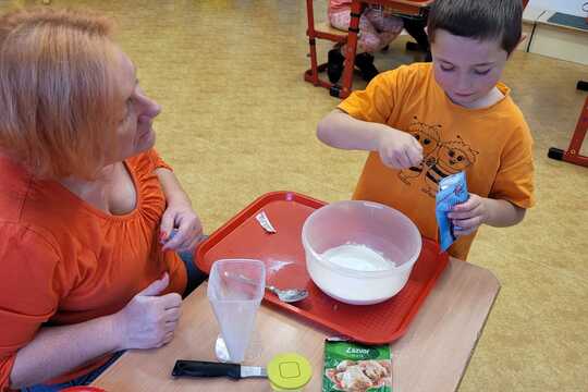 Halloweenské vaření a pečení v 1. a 2. ročníku 1