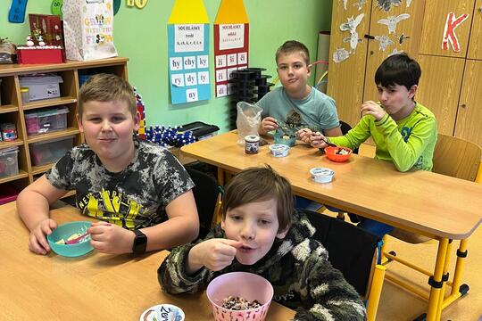 Mléko do škol v praxi – ochutnáváme, objevujeme, tvoříme 1