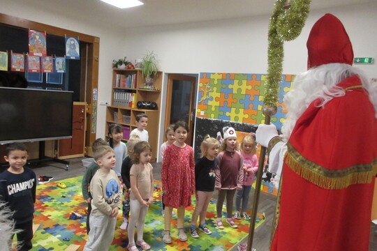 Mikuláš ve školce 1