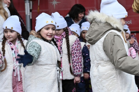 Vánoční vystoupení na Ústecké Vánoce 1