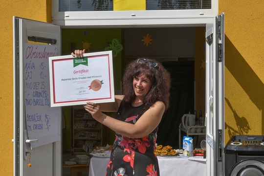 Bronzový certifikát pro MŠ Hradec nad Moravicí a odloučená pracoviště Kajlovec, Bohučovice, Jakubčovice 1