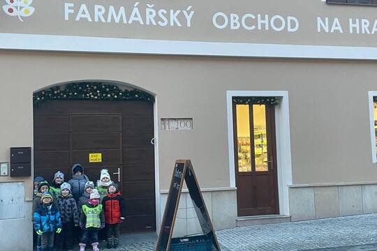 Návštěva dodavatele - farmářský obchod Louny  1