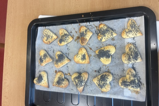 Valentýnské pečení 1