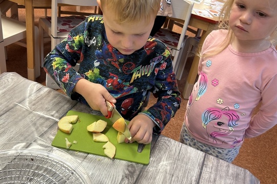 Křížaly z jablíček a zdravý fresh Křížaly z jablíček a zdravý fresh 1