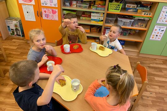 Ježečci z MŠ Soběchleby - Ve zdravém těle, zdravý duch - odšťavňování 1