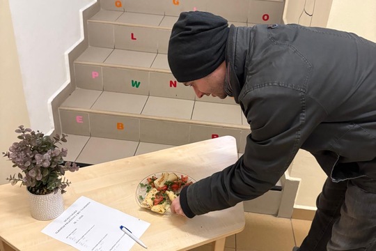 Dnešní ochutnávka slaných palačinek  1