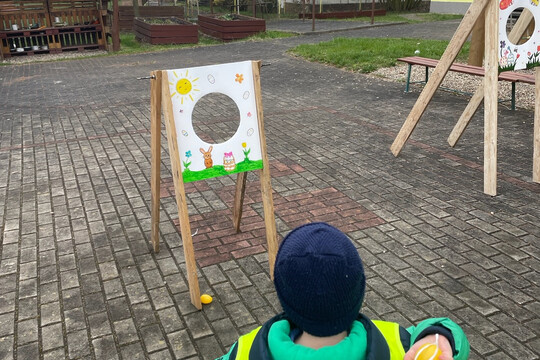 MŠ Sluníčko Krupka - Zajíček Hopík a velikonoční stezka 1